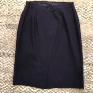 Vintage JH COLLECTIBLES SKIRT SIZE 10P DARK NAVY